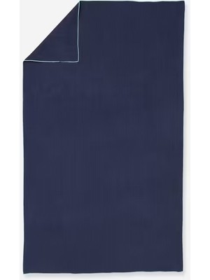 Decathlon Fitilli Mikrofiber Havlu - L - Lacivert - 80 x 130 cm