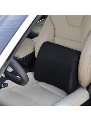 Tekno Trust Lüx Ortopedik Sırt Minderi Araç Koltuk Sandalye Bel Yastığı Bel Desteği Bel Minderi