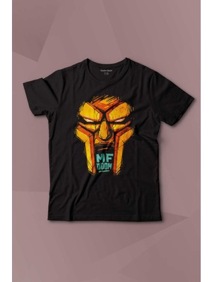 Kendim Seçtim Mf Doom Hip Hop Doomsday J Dilla Rap Baskılı Çocuk Tişört Kısa Kollu