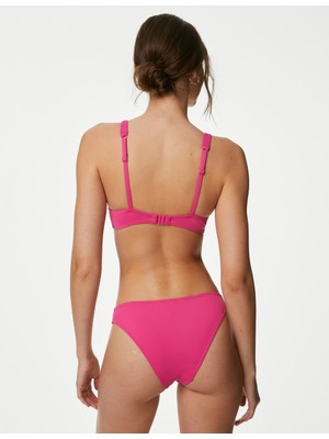 Marks & Spencer Regular Fit Plunge Bikini Üstü