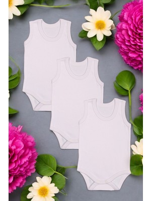 Bebe Tospik 3lü Paket Pamuklu Atlet Zıbın