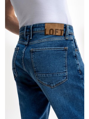 Loft LF2036543 Lukas Mıd Wash Ss Erkek Jean Pantolon