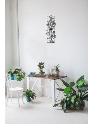 Elf Reklam Çiçek Ahşap Mdf Lazer Kesim Tablo