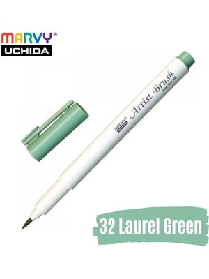 Marvy Artist Brush Pen 1100 Firça Uçlu Kalem 32 Laurel Green