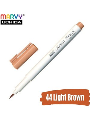 Marvy Artist Brush Pen 1100 Firça Uçlu Kalem 44 Light Brown