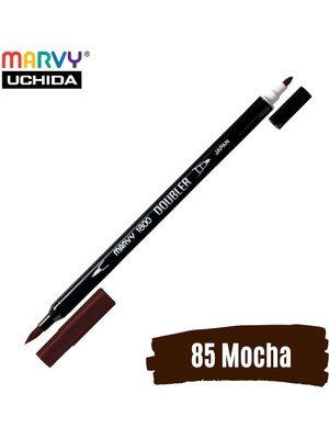 Marvy Artist Brush Pen 1800 Çift Taraflı Firça Uçlu Kalem 85 Mocha
