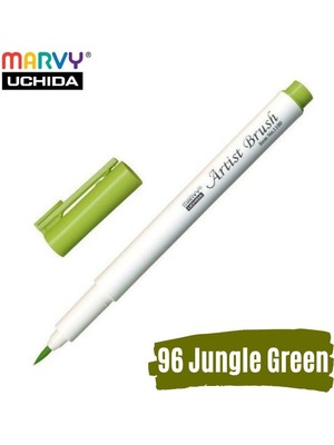 Marvy Artist Brush Pen 1100 Firça Uçlu Kalem 96 Jungle Green