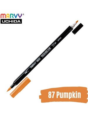 Marvy Artist Brush Pen 1800 Çift Taraflı Firça Uçlu Kalem 87 Pumpkin