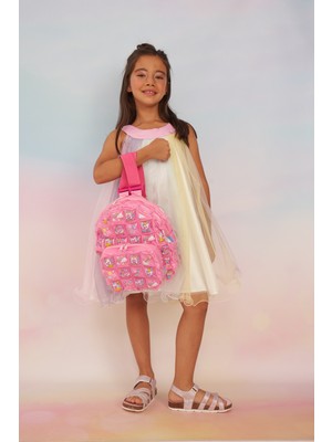 Inflat Decor Backpack Oval S Çocuk Sırt Çantası Cupcake Unicorn 1178