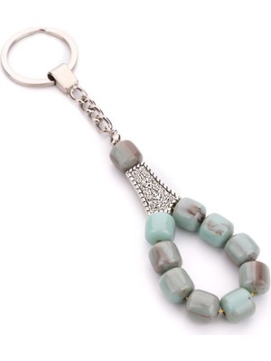 Tesbihkenti Kültürel Şıklık Iri Boncuklu Tesbih Anahtarlık