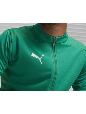 Puma Teamfinal Training Jacket Erkek Futbol Antrenman Ceketi 65855405 Yeşil