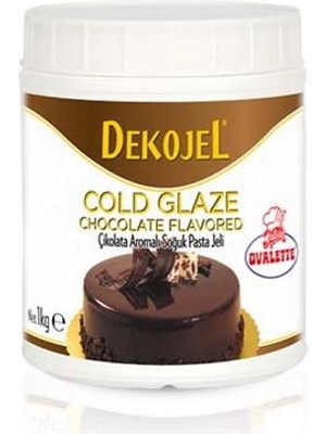 Ovalette Çikolata Aromalı Soğuk Pasta Jeli 1 kg (Pastaland)
