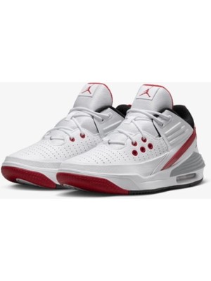 Nike Jordan Max Aura 5 Basketbol Ayakkabısı Beyaz Dış Materyal ile Erkekler İçin Tasarlandı