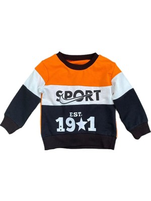 Alp Kids Sport Baskılı Yazılı Erkek Bebek Takım