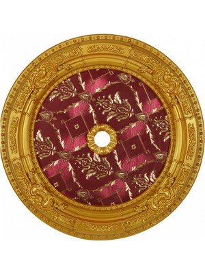 Bazaar Avm 60X60 Oval Altın  Renk Saray Tavan Göbek