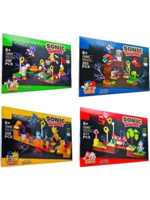 LEGO L.e.g.o. Sonic The Hed Gehog Pilli Işıklı 203  Pcs