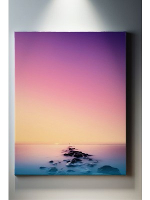 SuAla Deniz Temalı, Kayalık Yolu Kanvas TABLO-240