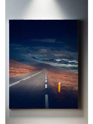 SuAla Modern Temalı, Rota Kanvas TABLO-263