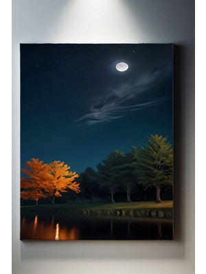 SuAla Illüstrasyon Temalı, Yalnız Sonbahar Tablo-92