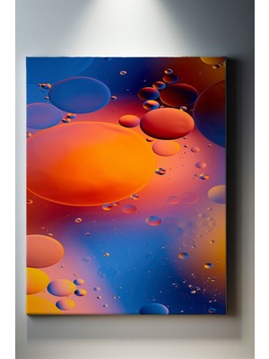 SuAla Soyut Temalı, Renk Damlaları TABLO-350