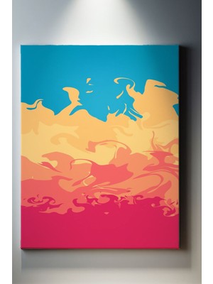 SuAla Soyut Temalı, Kırmızı Duman TABLO-163