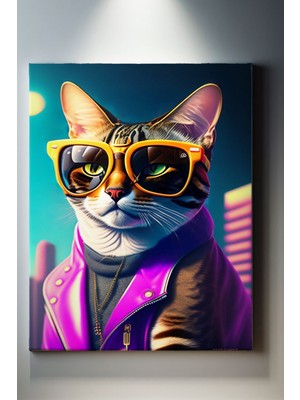 SuAla Hayvan Temalı, Kedi Tiplemesi TABLO-154