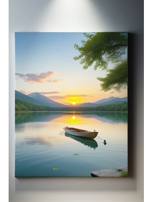 SuAla Deniz - Gemi Temalı, Yalnız Kayık Tablo-34