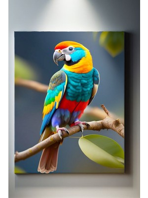 SuAla Hayvan Temalı, Daldaki Papağan TABLO-150