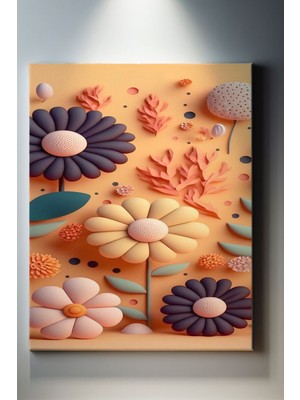 SuAla Modern Temalı, Çiçek Hamuru TABLO-308