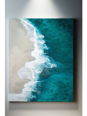 SuAla Deniz Temalı, Kum Dalgası Kanvas TABLO-285