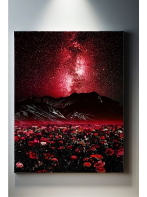 SuAla Modern Temalı, Kızıl Manzara TABLOV-405