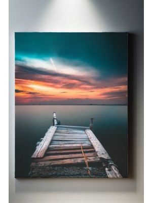 SuAla Deniz Temalı, Iskele Kanvas TABLO-297