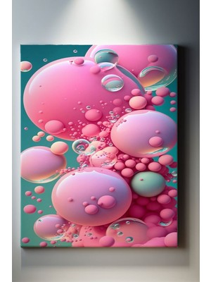 SuAla Geometrik Temalı, Pembe Küreler TABLO-442