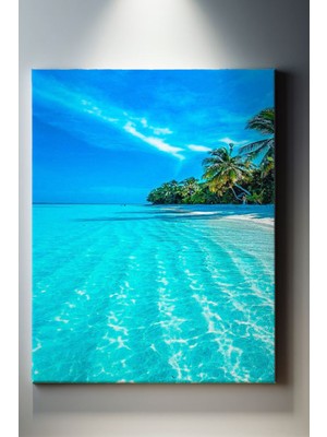 SuAla Deniz Temalı, Beach Kanvas TABLO-279