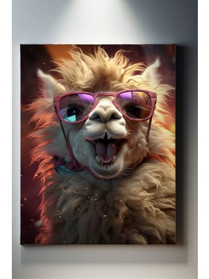 SuAla Hayvan Temalı, Çılgın Lama TABLO-135