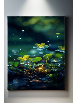 SuAla Çiçek Temalı, Yaprak Damlası Tablo-5