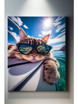 SuAla Hayvan Temalı, Deniz Kedisi TABLO-406