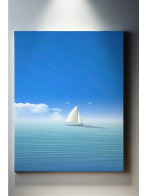 SuAla Deniz - Gemi Temalı, Denizdeki Tekne TABLO-359