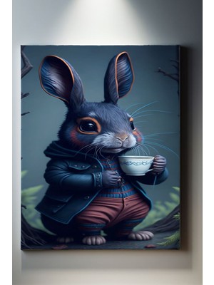 SuAla Hayvan Temalı, Garip Tavşan TABLO-458