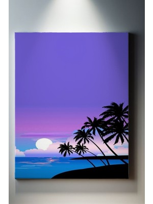 SuAla Illüstrasyon Temalı, Adadan Denize TABLO-364