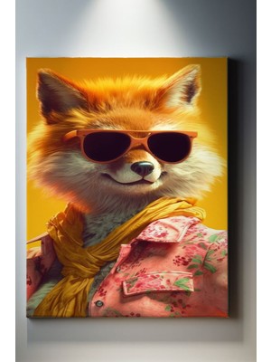 SuAla Hayvan Temalı, Fırlama Tilki TABLO-152