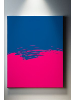SuAla Minimalist Temalı, Pembe Mor TABLO-128