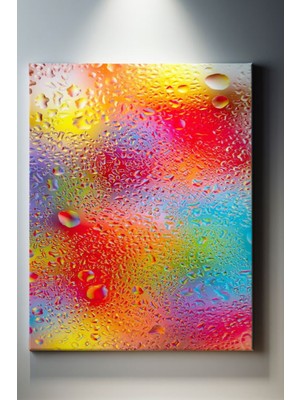 SuAla Soyut Temalı, Cama Yansıymış TABLO-490