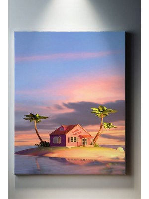 SuAla Minimalist Temalı, Ada Evi TABLO-357