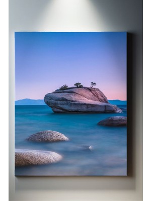 SuAla Deniz Temalı, Kayacık Kanvas TABLO-219
