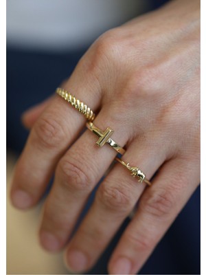 Yenigün Kuyumculuk 14 Ayar Altın T Yüzük