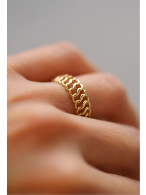 Yenigün Kuyumculuk 14 Ayar Altın Viyana Yüzük