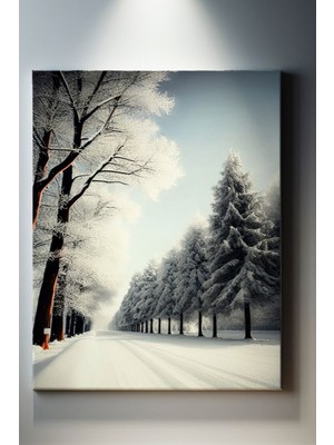 SuAla Manzara Temalı, Kış Ormanı Tablo-70