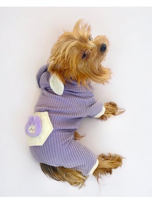Kemique Bunny Boo Kulaklı Köpek Tulumu Kıyafeti
