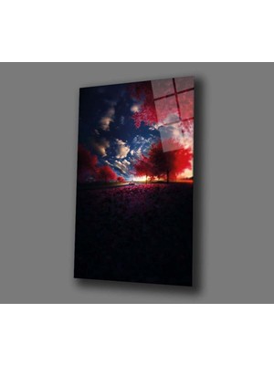 Miyrem  Miyrem Glasses Collection -A1^#  Alacakaranlık Söylencesi Cam Tablo